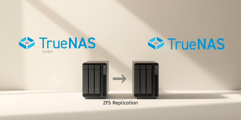 TrueNAS Core 做Replication 去另一部TrueNAS：超簡單教學 cover image